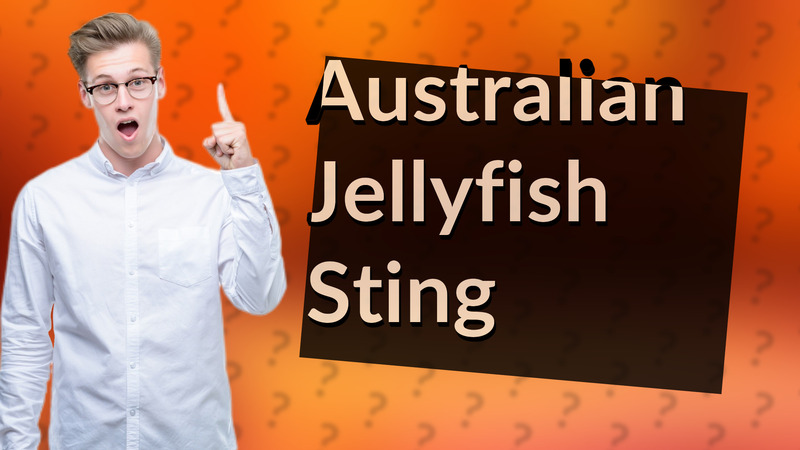 Australian Jellyfish Sting
