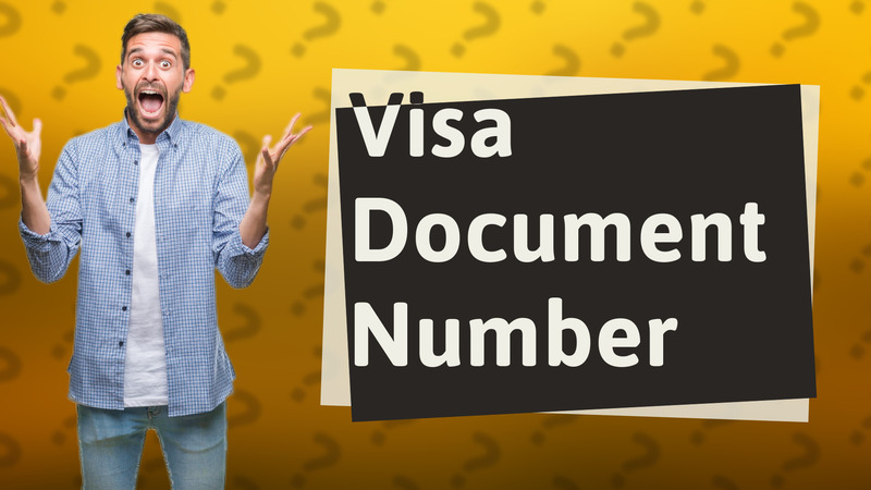 Visa Document Number
