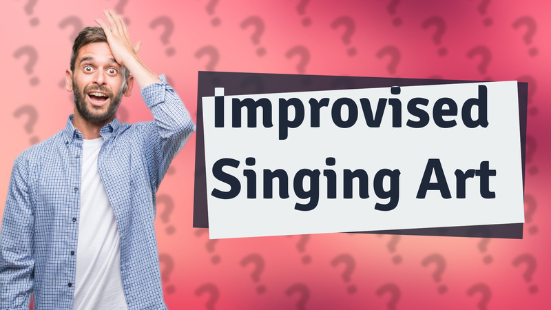Improvised Singing Art