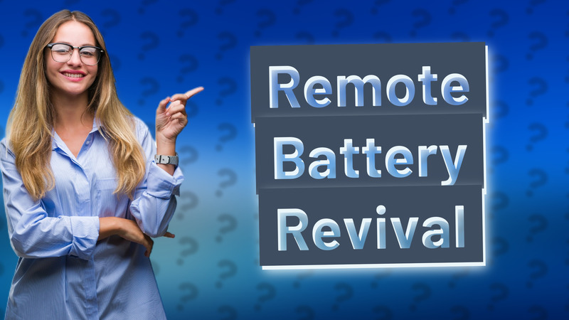 Remote Battery Revival