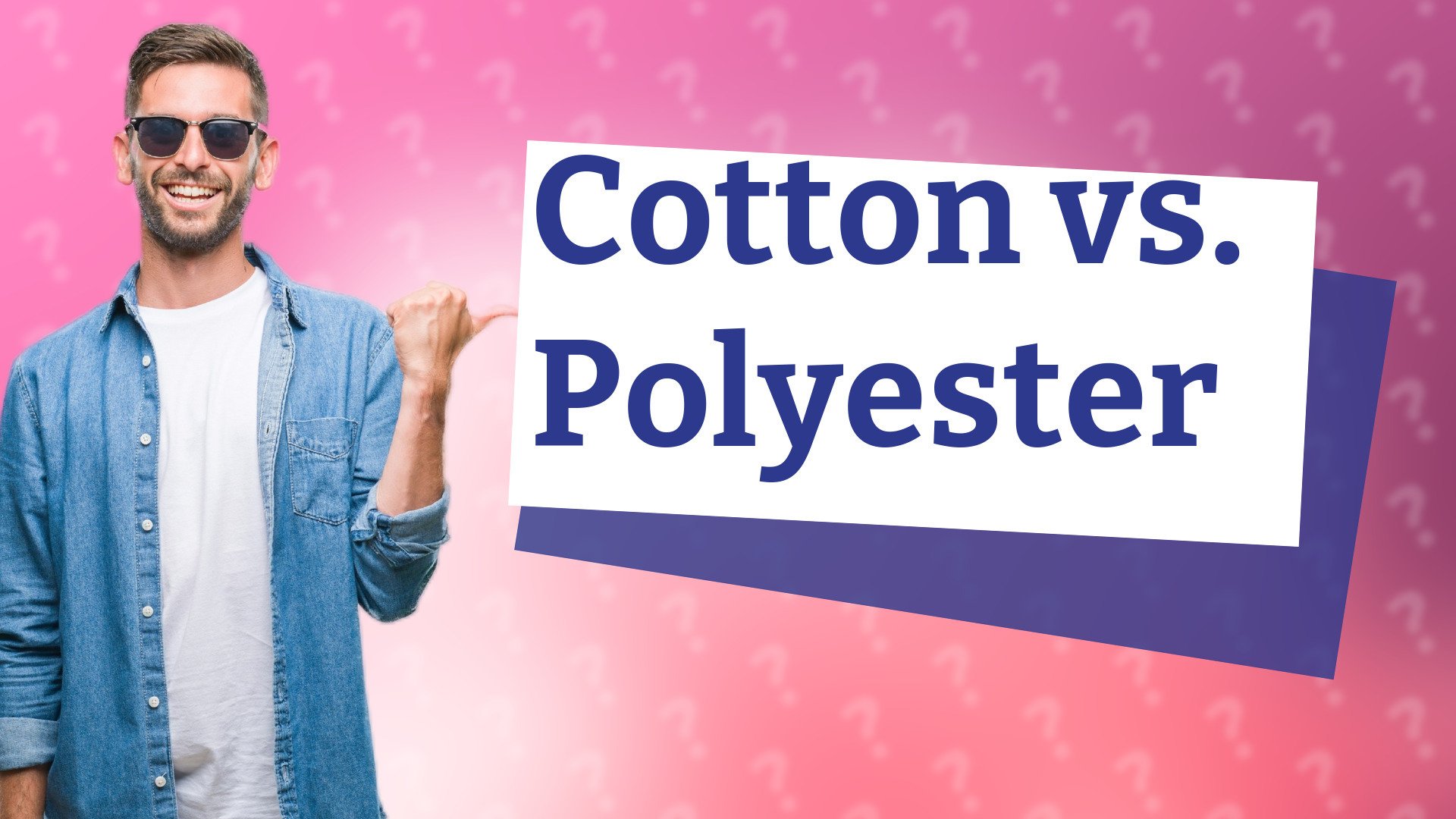 Cotton vs. Polyester