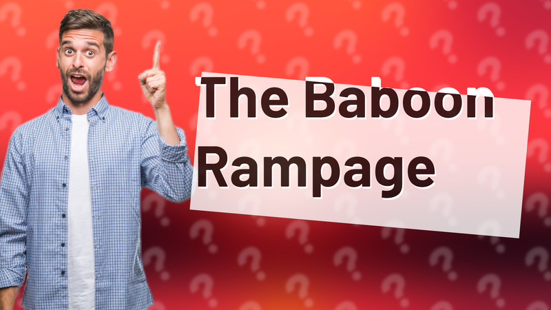 The Baboon Rampage