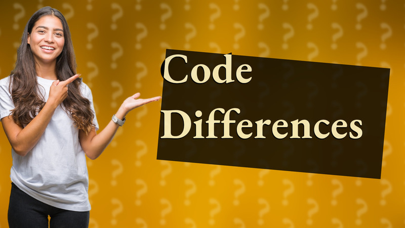 Code Differences
