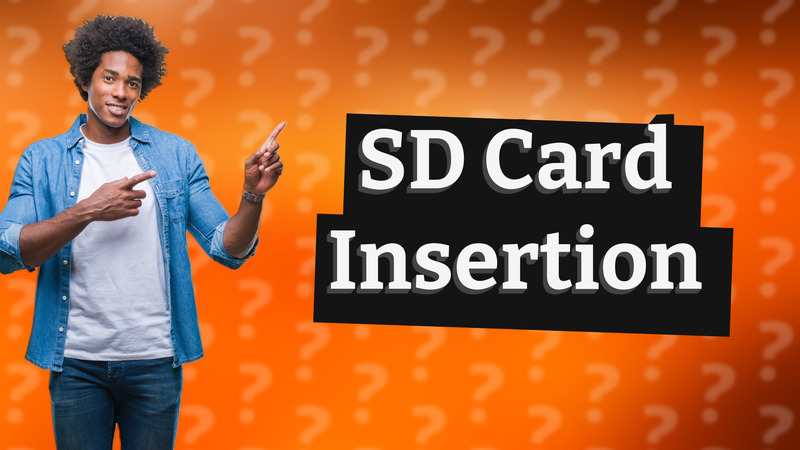 SD Card Insertion