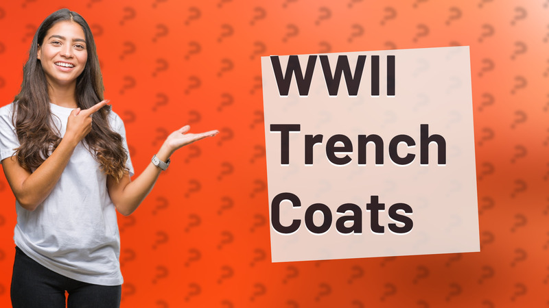 WWII Trench Coats