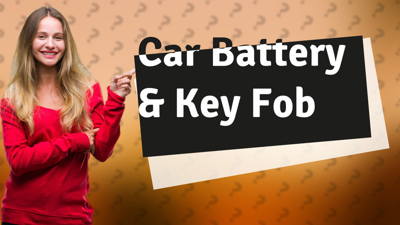 Car Battery & Key Fob