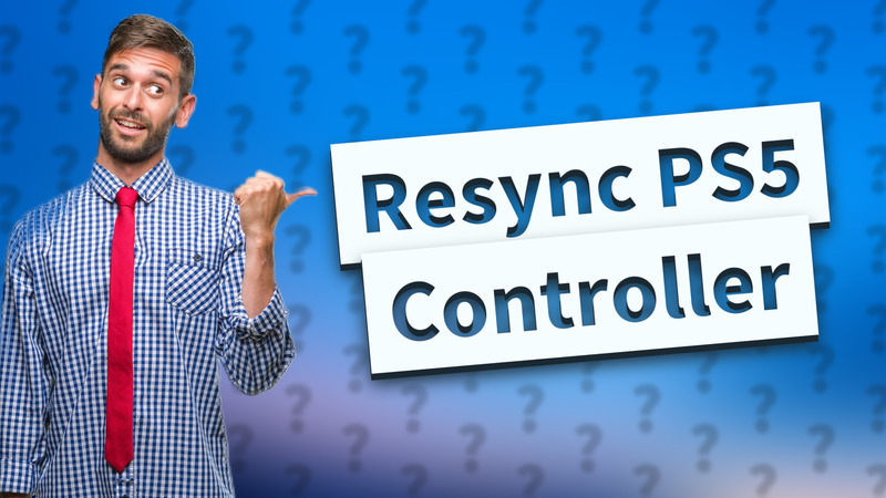 Resync PS5 Controller