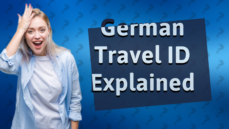 German Travel ID Explained