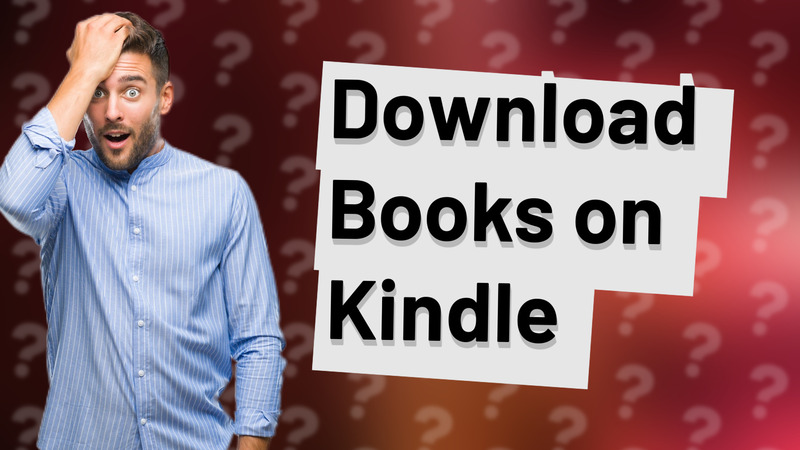 Download Books on Kindle
