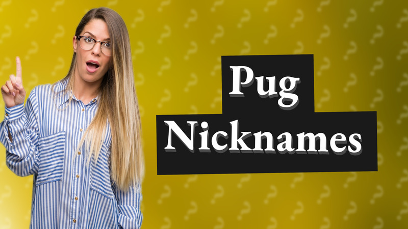 Pug Nicknames