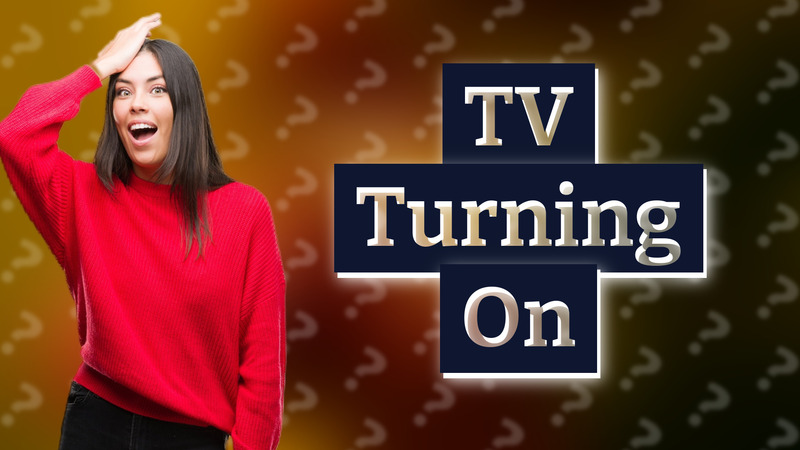 TV Turning On