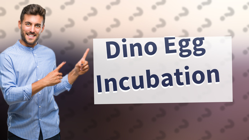 Dino Egg Incubation