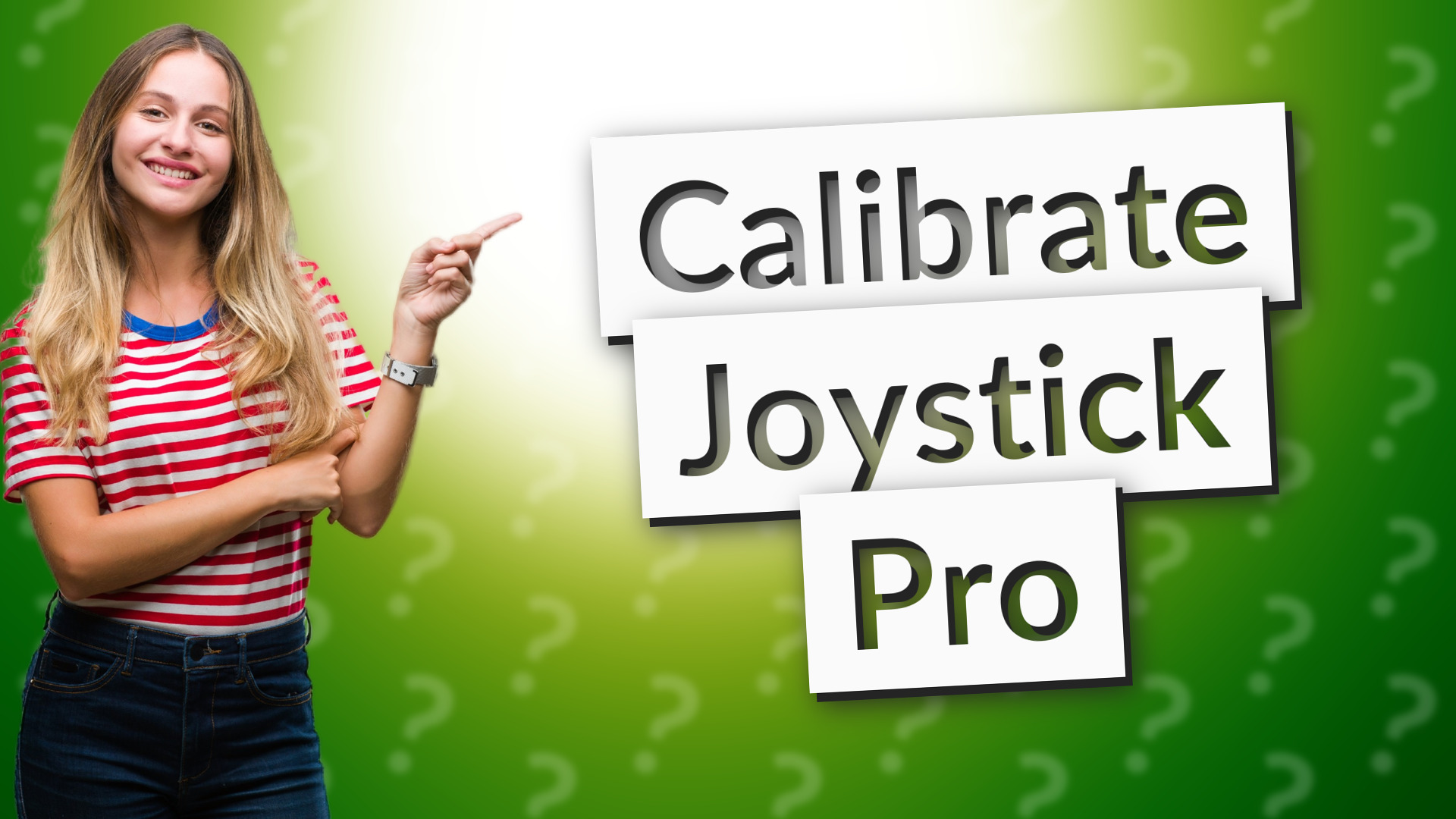 Calibrate Joystick Pro