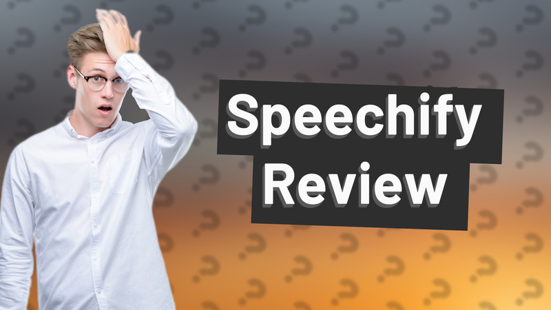 Speechify Review