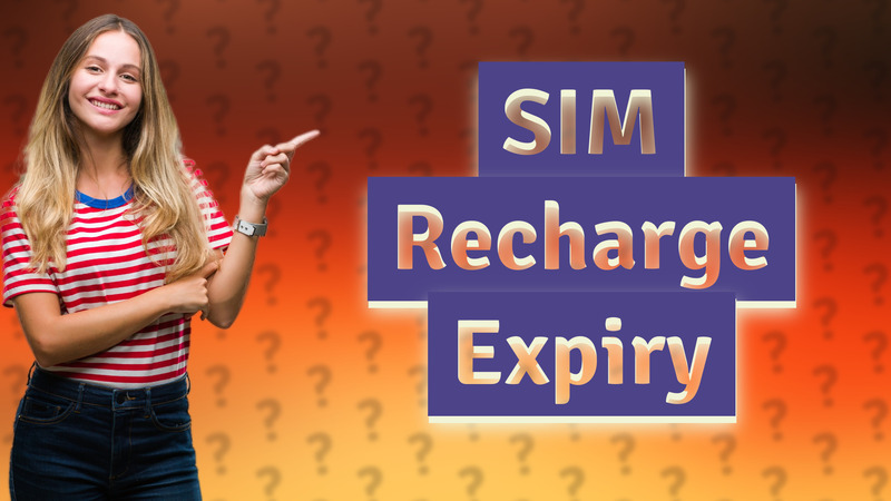 SIM Recharge Expiry