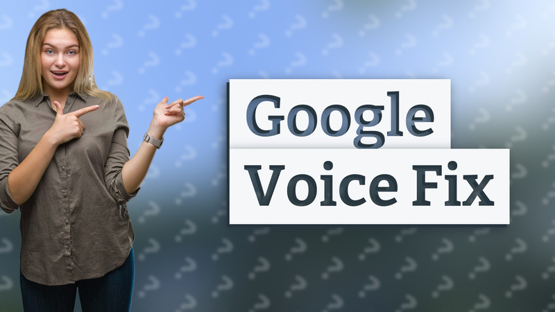 Google Voice Fix