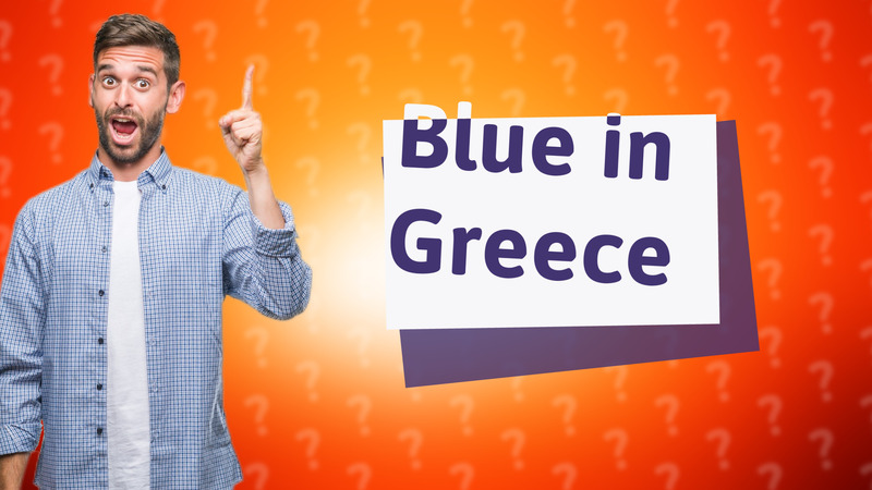 Blue in Greece