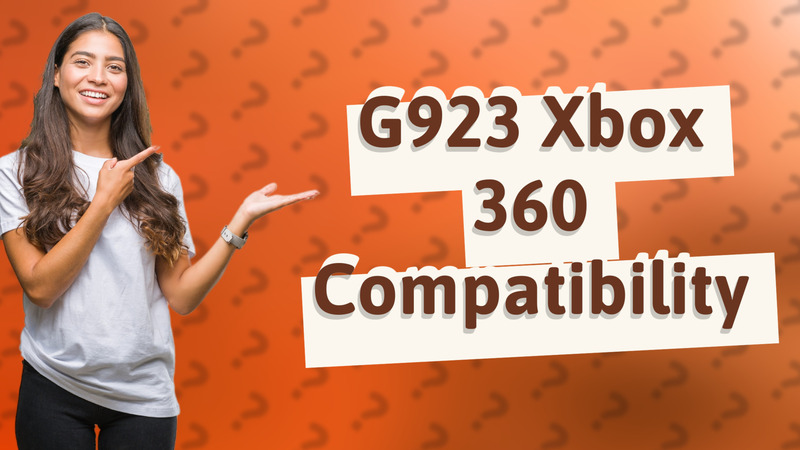 G923 Xbox 360 Compatibility