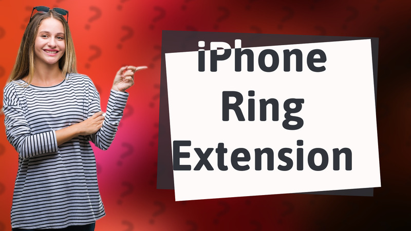 iPhone Ring Extension
