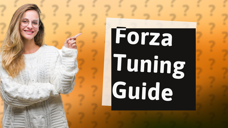 Forza Tuning Guide