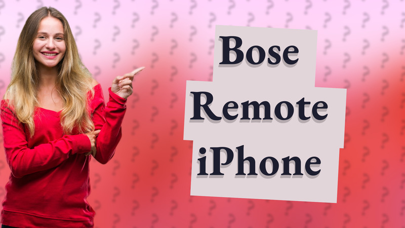 Bose Remote iPhone
