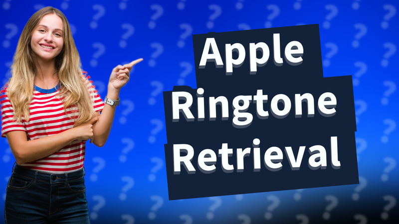 Apple Ringtone Retrieval