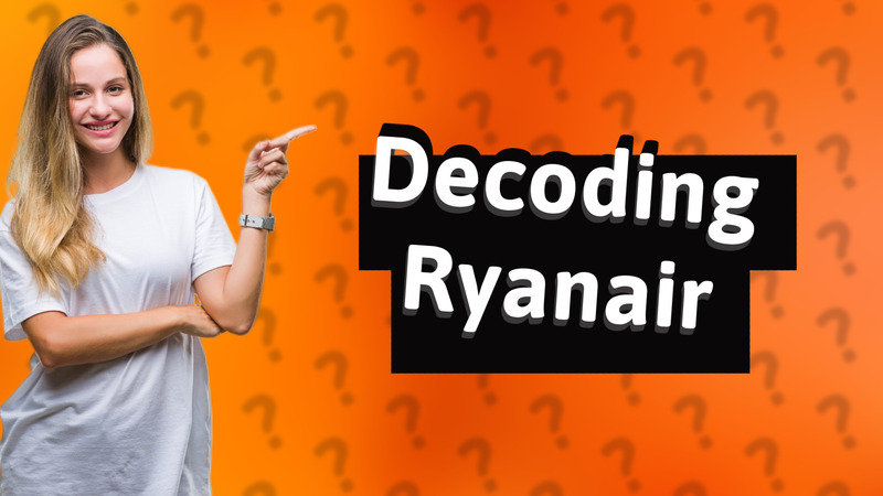 Decoding Ryanair