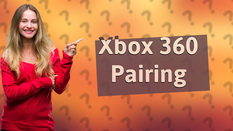 Xbox 360 Pairing