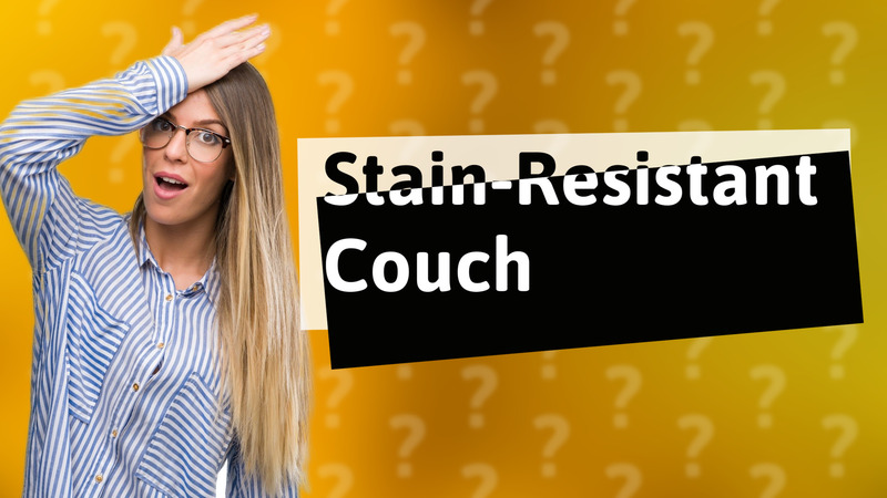 Stain-Resistant Couch