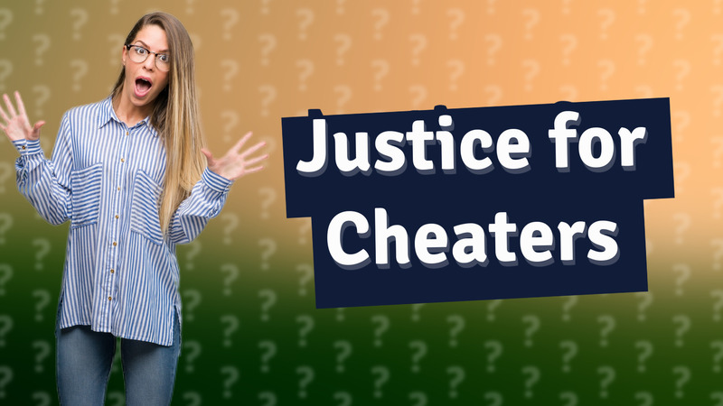 Justice for Cheaters