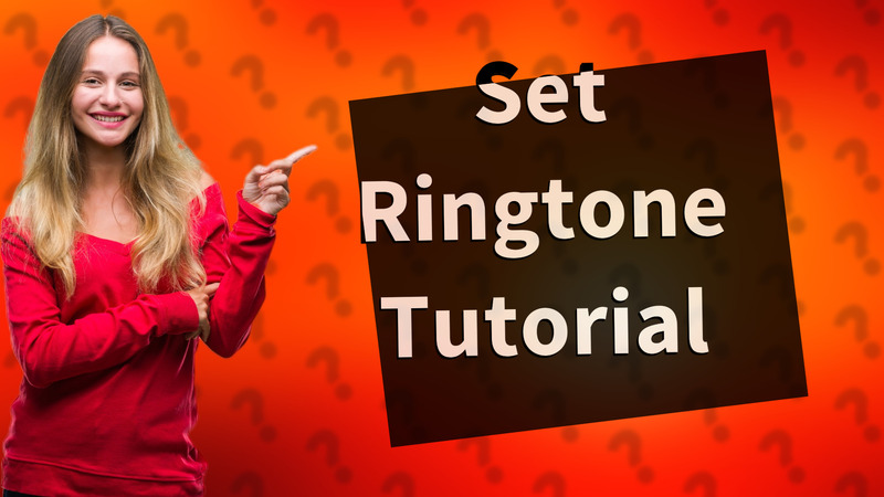 Set Ringtone Tutorial