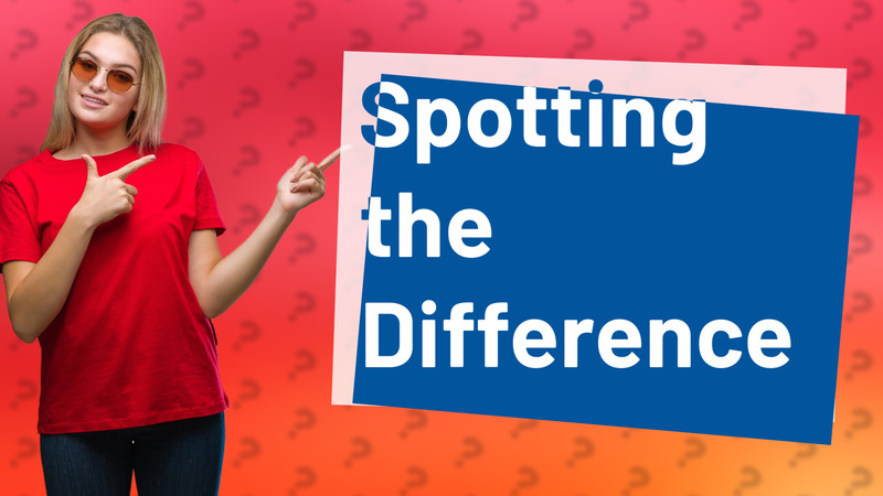 Spotting the Difference