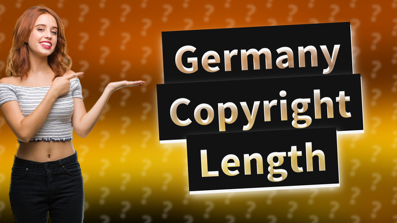 Germany Copyright Length