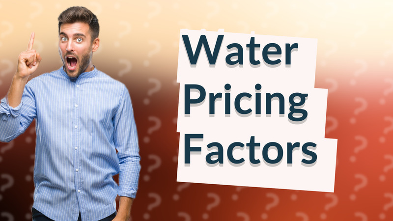 Water Pricing Factors