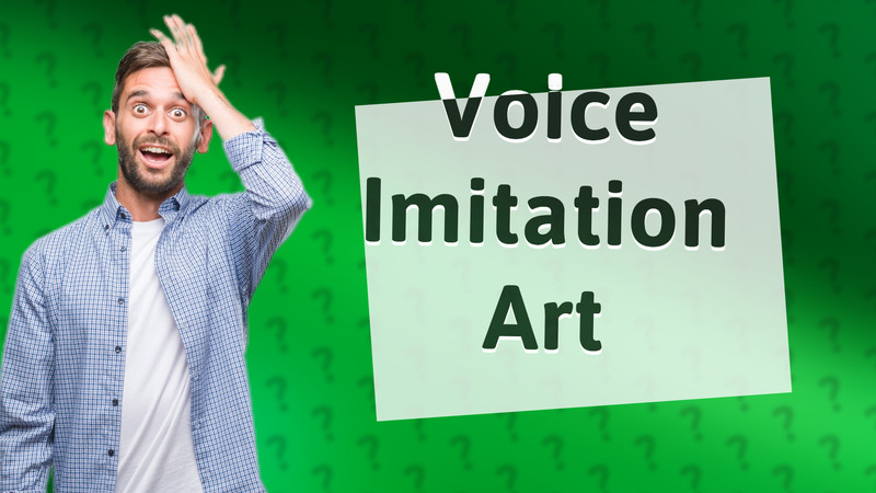 Voice Imitation Art
