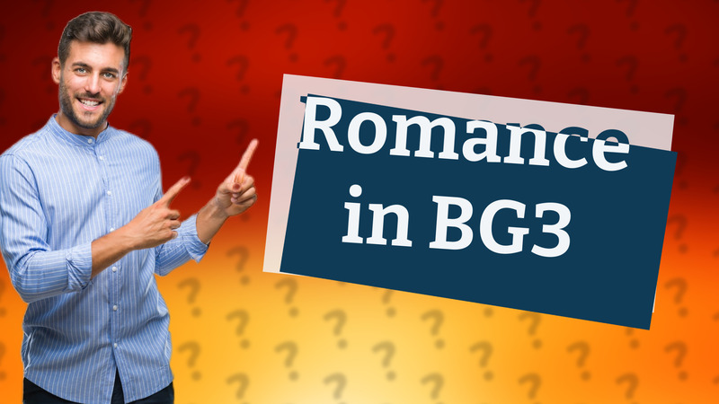 Romance in BG3