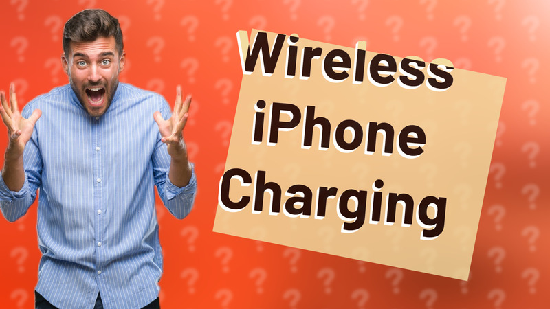 Wireless iPhone Charging