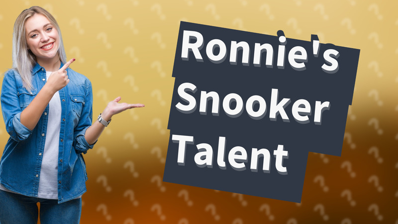 Ronnie's Snooker Talent