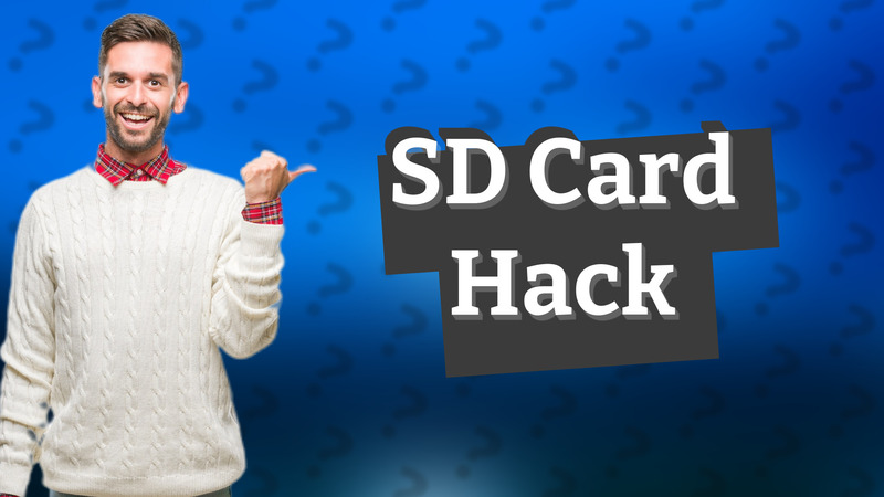 SD Card Hack