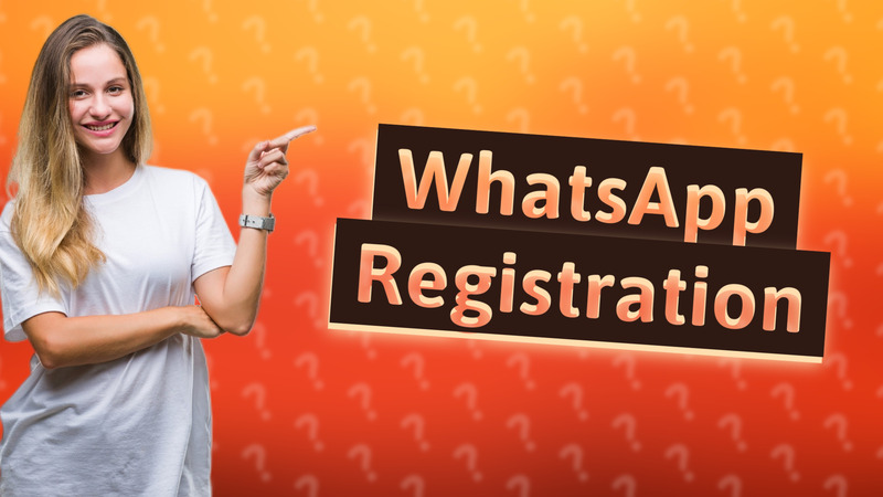 WhatsApp Registration