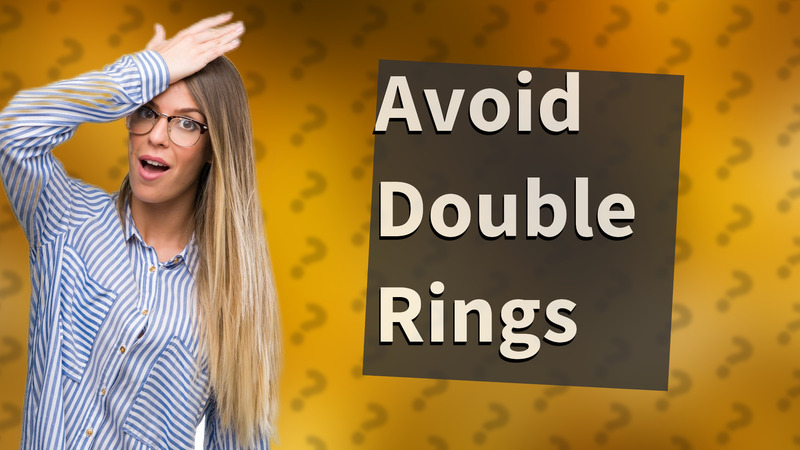Avoid Double Rings