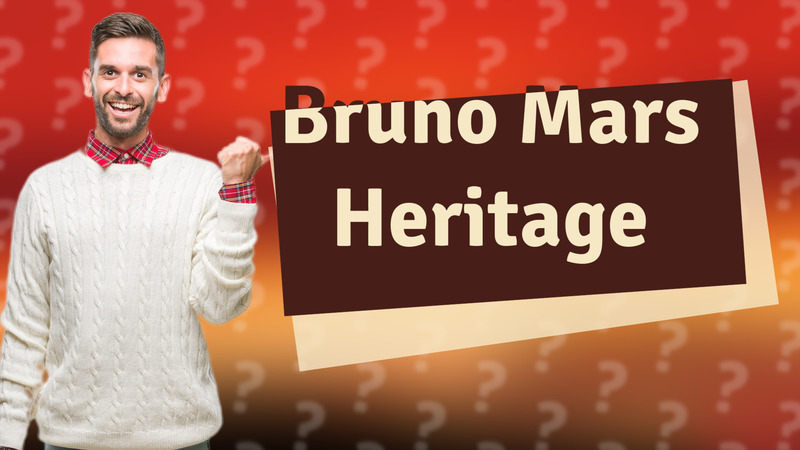 Bruno Mars Heritage