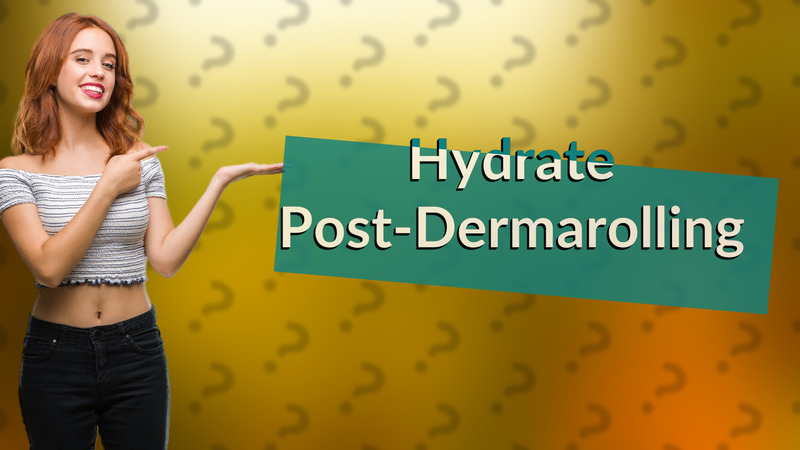 Hydrate Post-Dermarolling