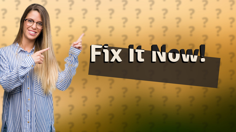 Fix It Now!