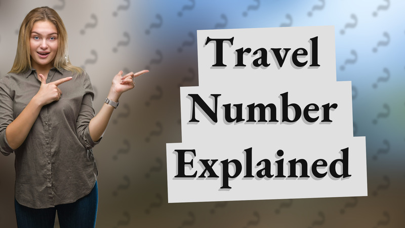 Travel Number Explained