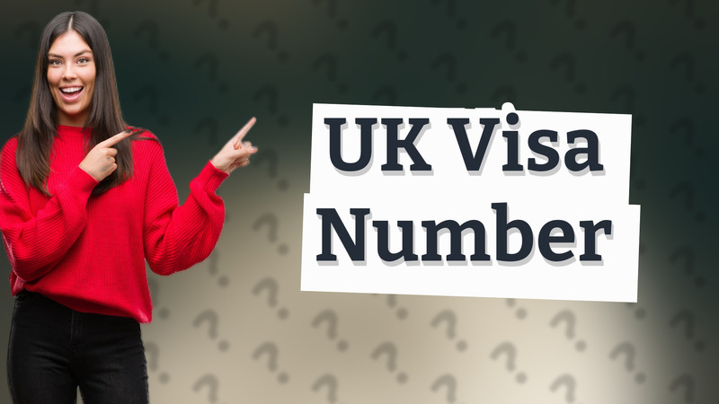 UK Visa Number