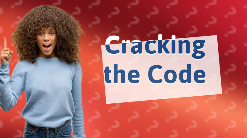 Cracking the Code