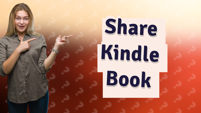 Share Kindle Book