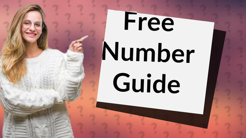 Free Number Guide