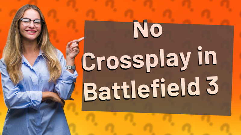 No Crossplay in Battlefield 3